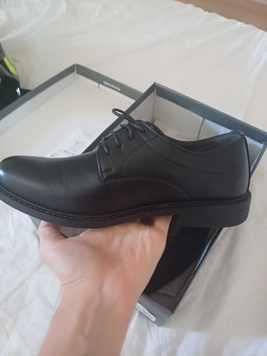 Półbuty pantofle eleganckie dla chłopca