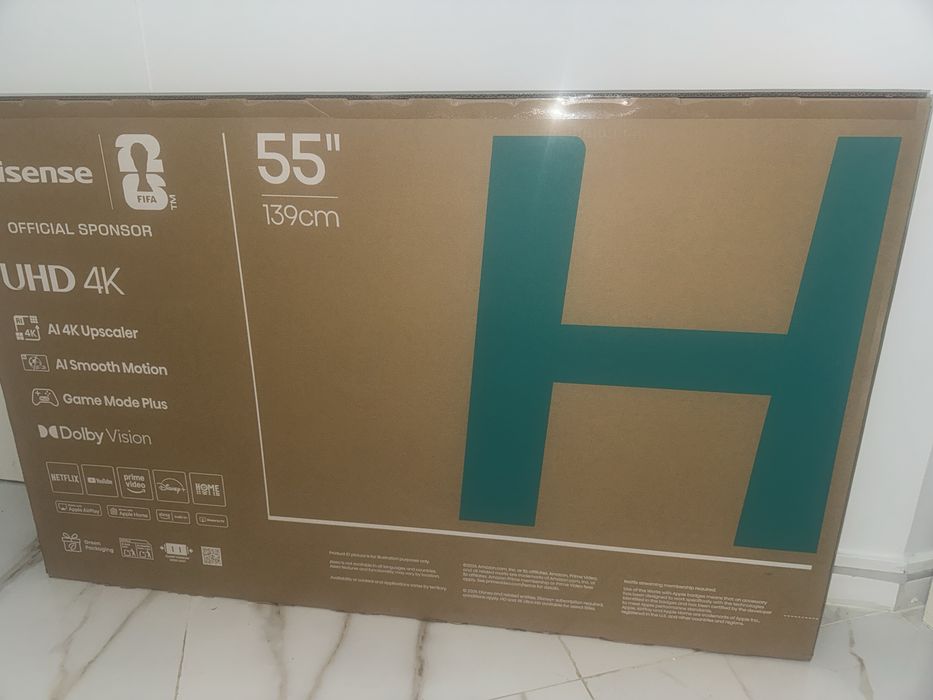 Hissense 4k 55 polegadas  smart tv