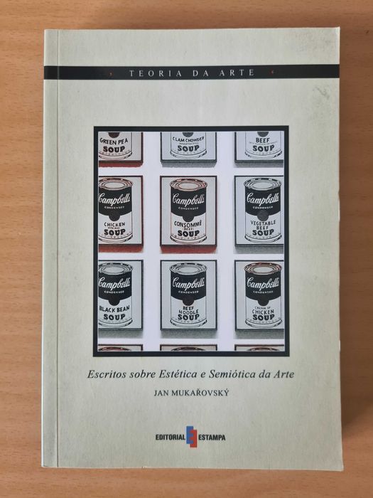 Livro "Escritos sobre Estética e Semiótica da Arte" de Jan Mukarovsky