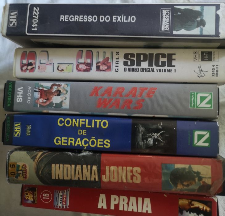 E26 - Conjunto 6 cassetes.