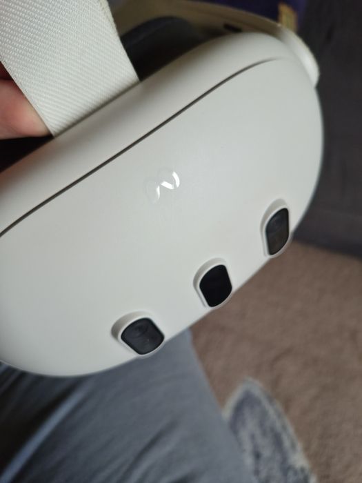 Gogle VR Meta Quest 3 128 GB – Zadbane, idealne soczewki, komplet