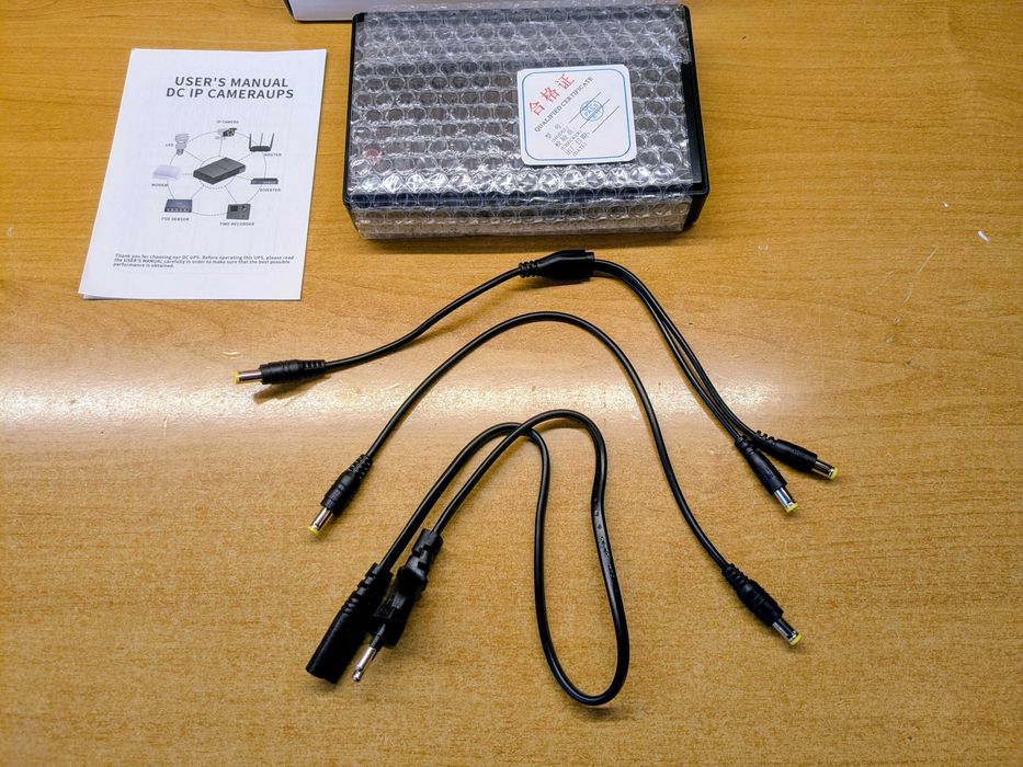 ДБЖ для роутера DC 5V/9V/12V Чорний Новий Без АКБ