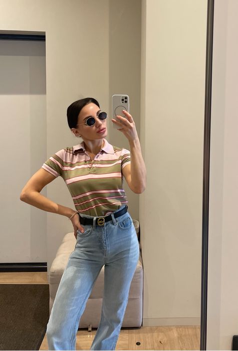 Футболка поло Max Mara xs/s стиль miu miu