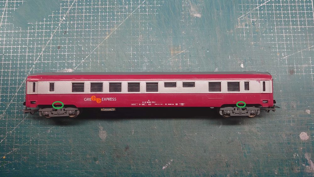 Carruagem Grill Express SNCF Jouef para CP – Lote 3 - 1/87