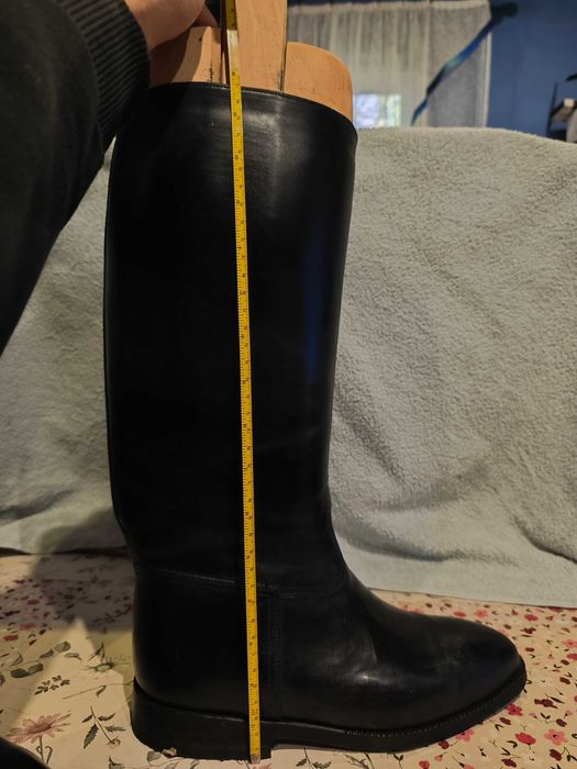 Oficerki buty do jazdy konnej