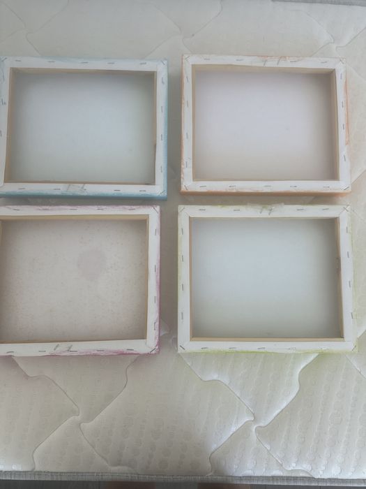 Conjunto de 4 quadrod decorativos para quarto de criança