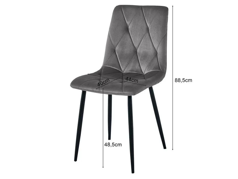 NOWY Stół Rozkładany 120/160x80 cm Duży z Krzesłami Do Kuchni Jadalni Salonu Stół Dąb Craft Czarny i Krzesła Kuchenny Meble do Domu Zestaw Komplet FV!