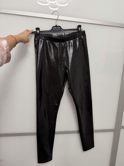 Лосины штаны латексные