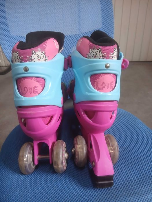 Patins em linha para menina