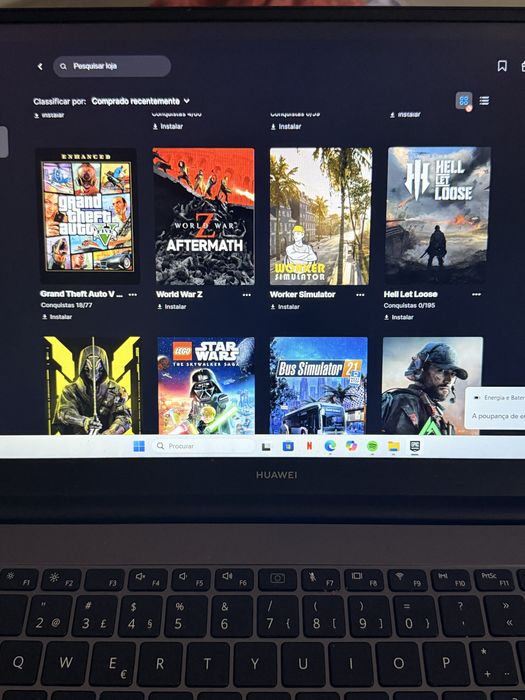 Vendo conta Epic game com vários jogos para pc