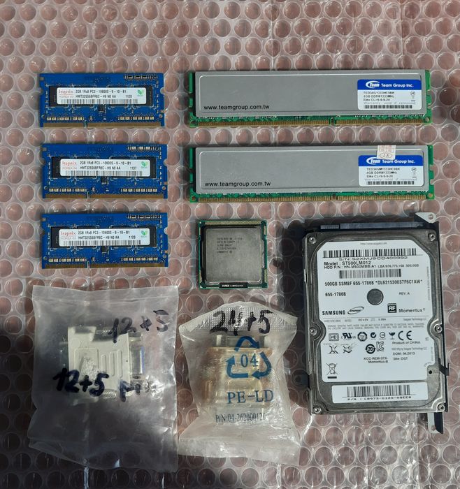 Память Elite Team Group 8gb DDR3(2×4gb),Samsung HDD 500GB