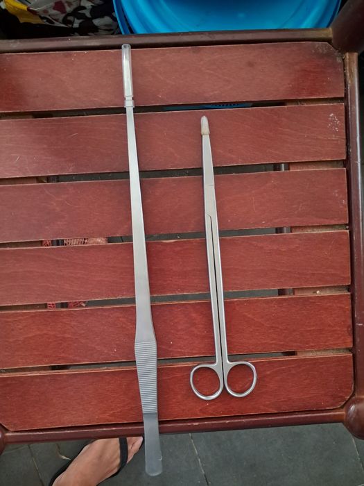 Tesoura, pinça, escovilhao, filtro de ar