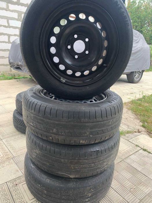 Резина з дисками Goodyear 5*110 r15