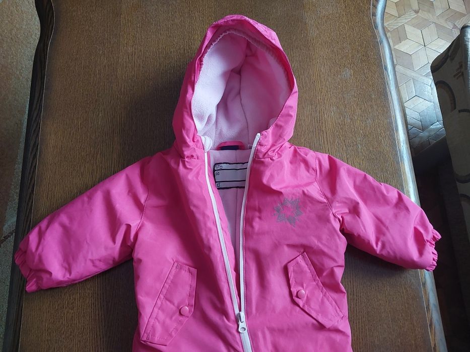 Kombinezon zimowy dla dziewczynki rozmiar 74 okazja