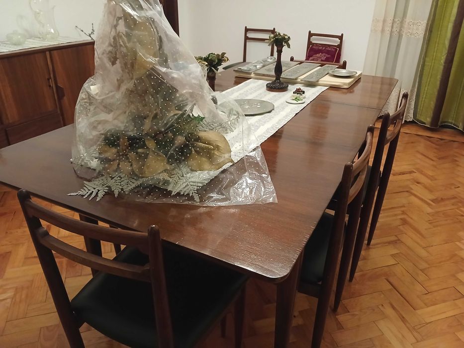 sala de jantar completa OFERTA DE CORTINADOS