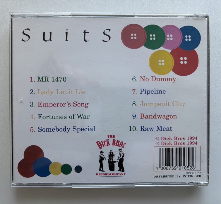 Fish - Suits - pierwsze wydanie CD