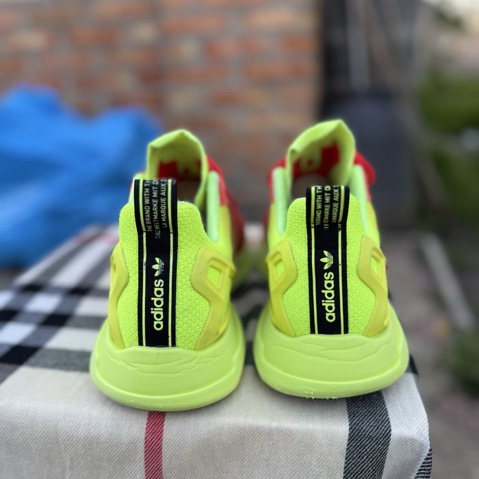 Кроссовки Adidas ZX 2K Flux Orange/Green, 42 размер, Оригинал: 700