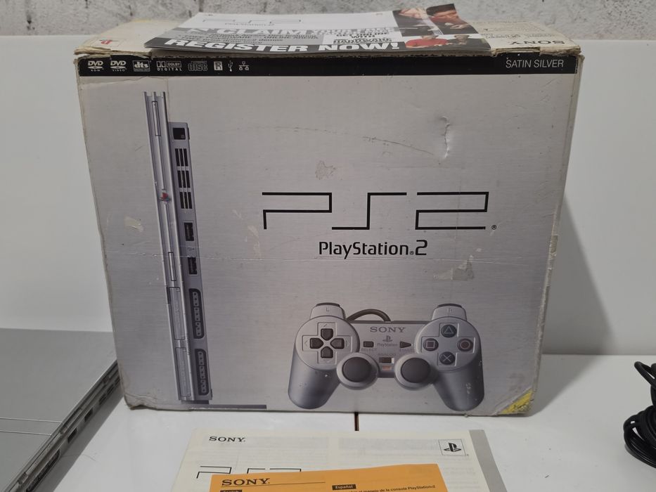 Ps2 PlayStation 2 konsola zestaw
