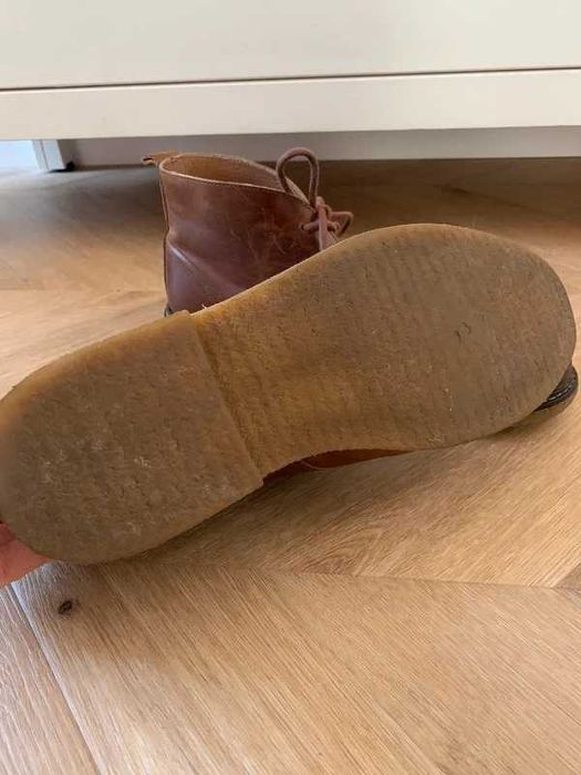 Trzewiki skórzane ZIGN chukka r.44 Made in Portugal