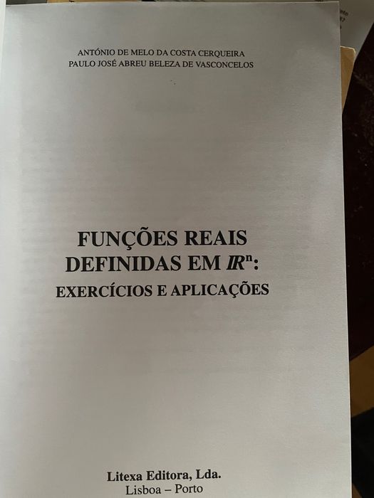 Funções Reais definidas em IR