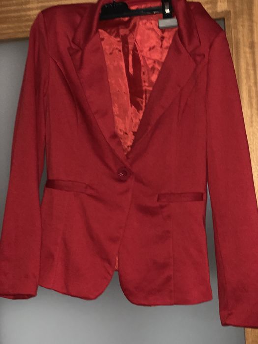 Bläser tamanho S: Vermelho em algodão