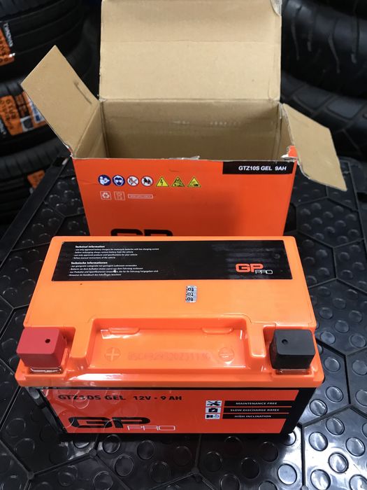 Akumulator żelowy Motocykl Quad bateria 12 V 9 Ah nowy