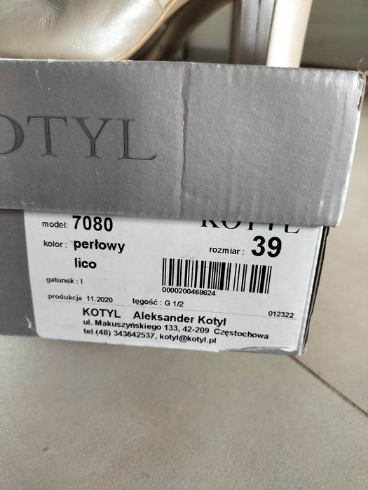 Sprzedam buty Kotyl