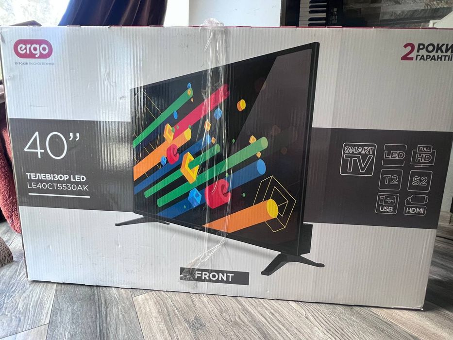 LED-телевізор Smart TV Android ERGO LE40CT5530AK