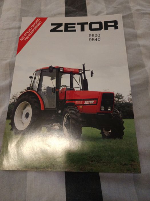 Prospekt Zetor 9520 9540