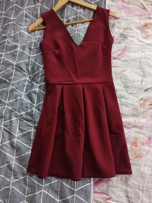 Sukienka 36 bordo