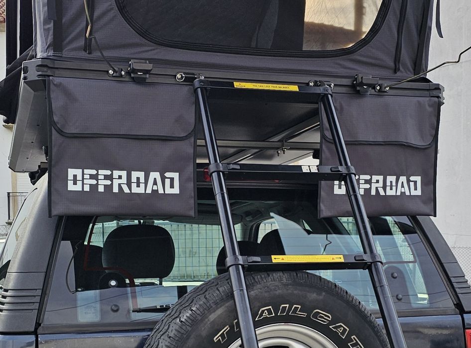 Tenda de Tejadilho Offroad Alumínio 135cm – Excelente Estado