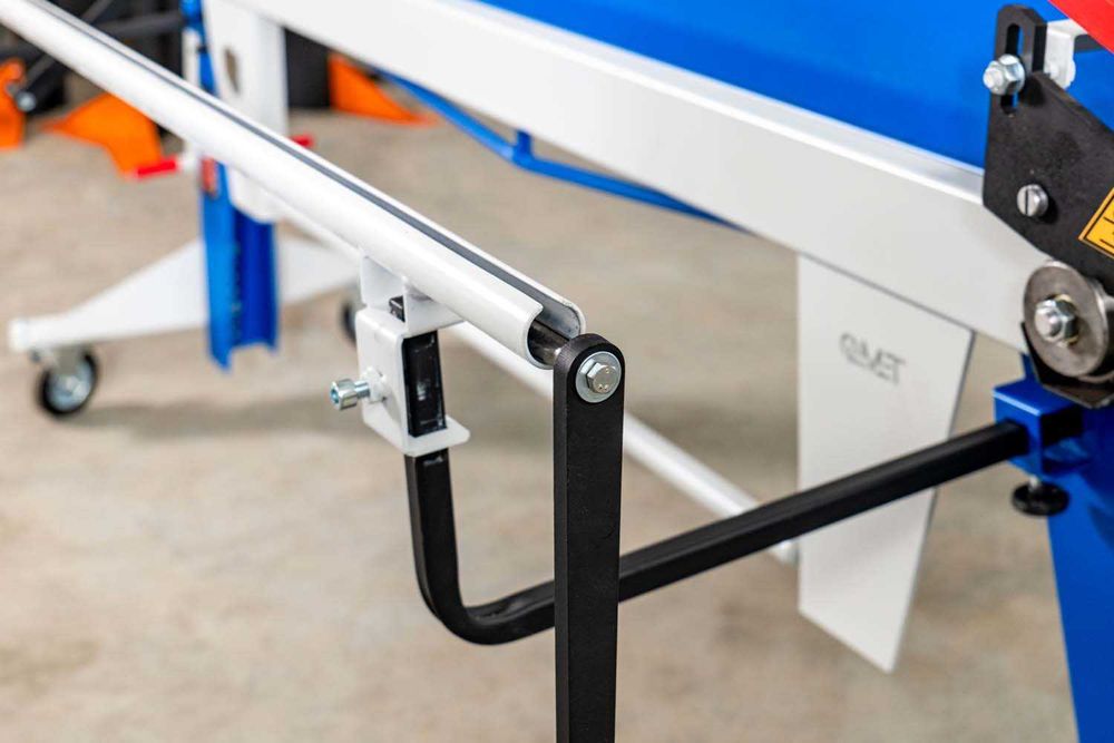 Giętarka wyginarka do blachy 2m +nóż+rysik dekarski OLMET M40x2200