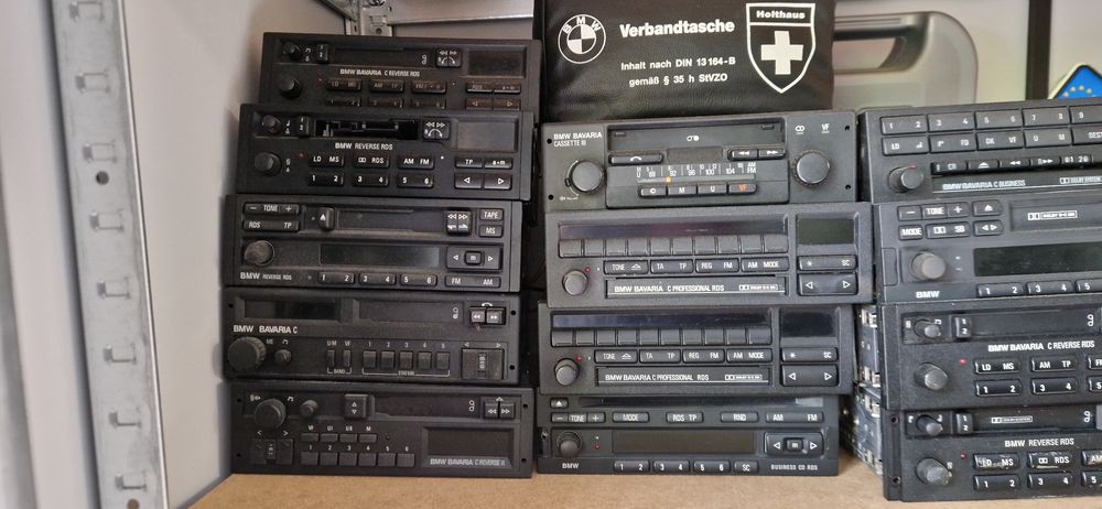 Oryginalne radia BMW. e34.e32.e36 e30. I inne. Becker. Bmw BAVARIA CD.