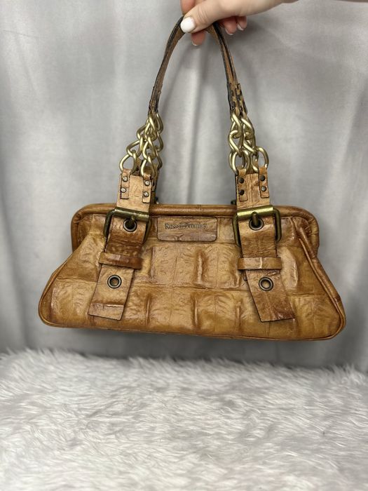 Вінтажна сумка з крокодилові шкіри  Бренду Russell & Bromley