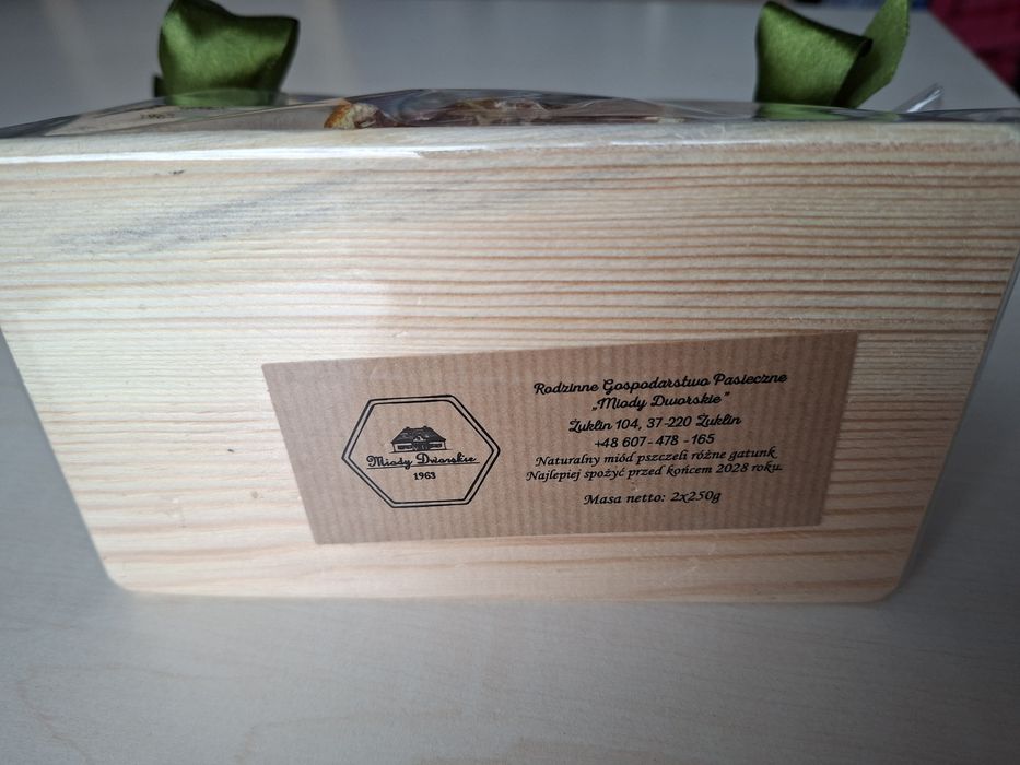 Zestaw prezentowy Miody Dworskie 2x250g