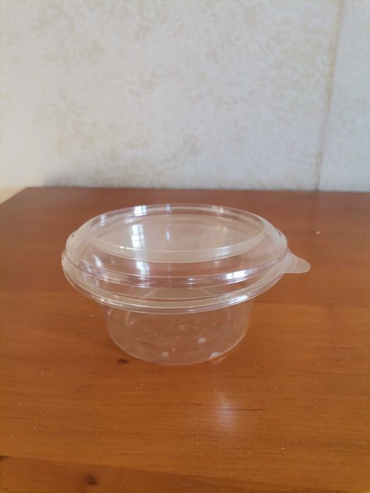 Контейнер одноразовий круглий 250 мл, блістерна упаковка