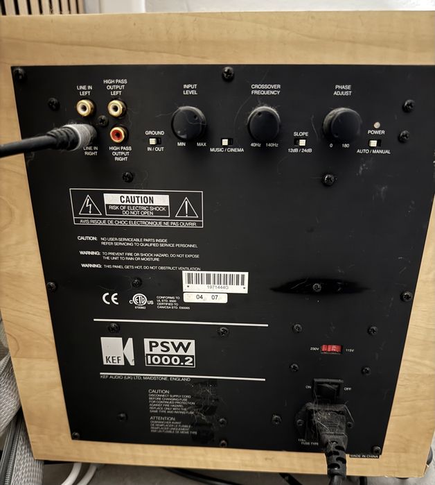 Kef LSX ii Wireless, S1 stands & subwoofer