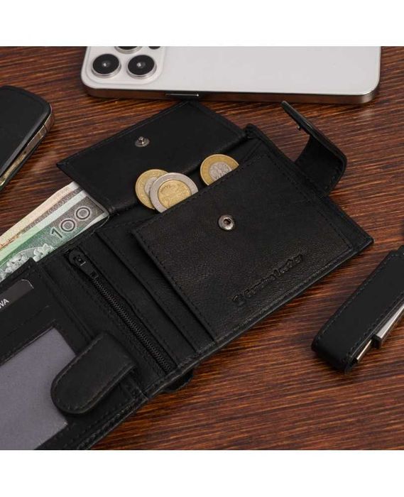 Portfel męski skórzany elegancki