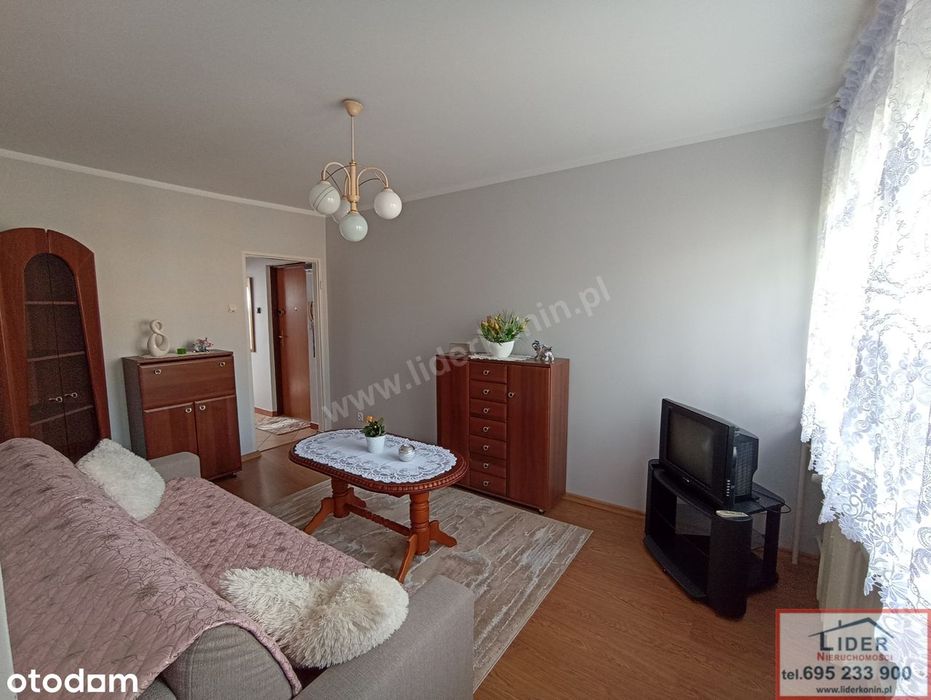 Sprzedam mieszkanie 2-pokojowe z balkonem – Konin, centrum