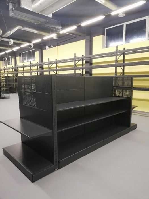 Обладнання для магазинів, стелажі для супермаркету, торгові стелажі