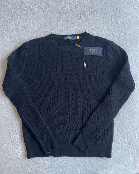 Sweter Polo Ralph Lauren granatowy