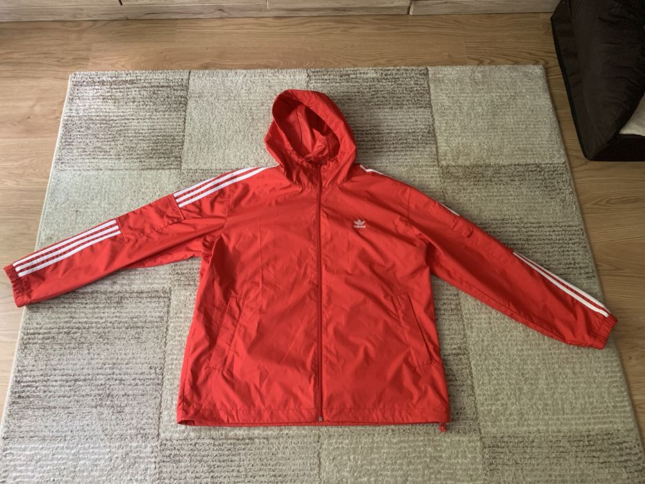 Kurtka Adidas PRIMEBLUE XL czerwona