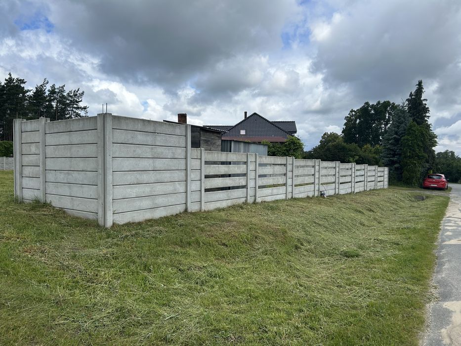 Płot betonowy 30mb