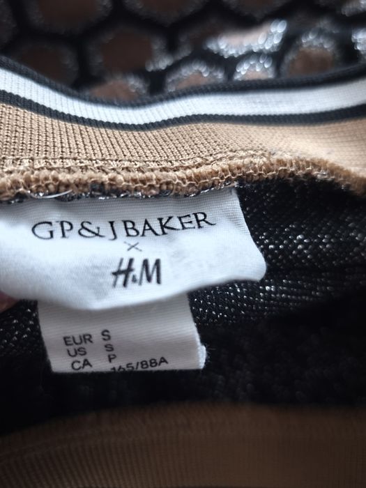 Brokatowa bluzka GP&J Baker x H&M