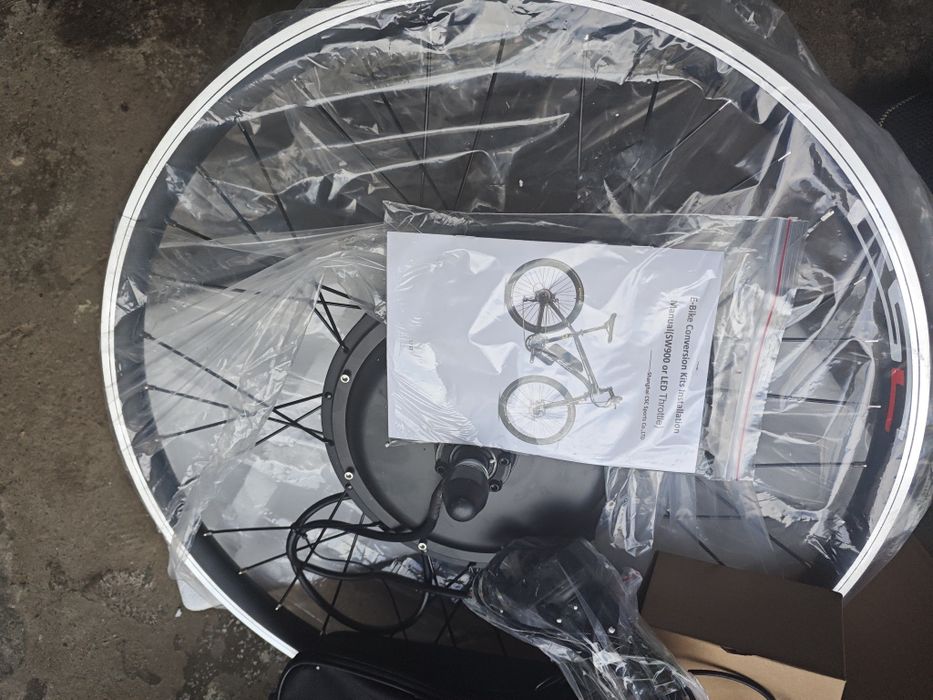 Kit Conversão Bicicleta Elétrica 48V 1500W – Completo e Novo