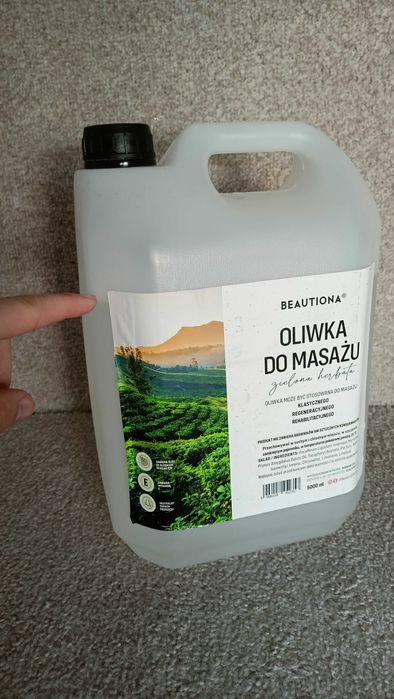 Oliwka do masażu - zielona herbata