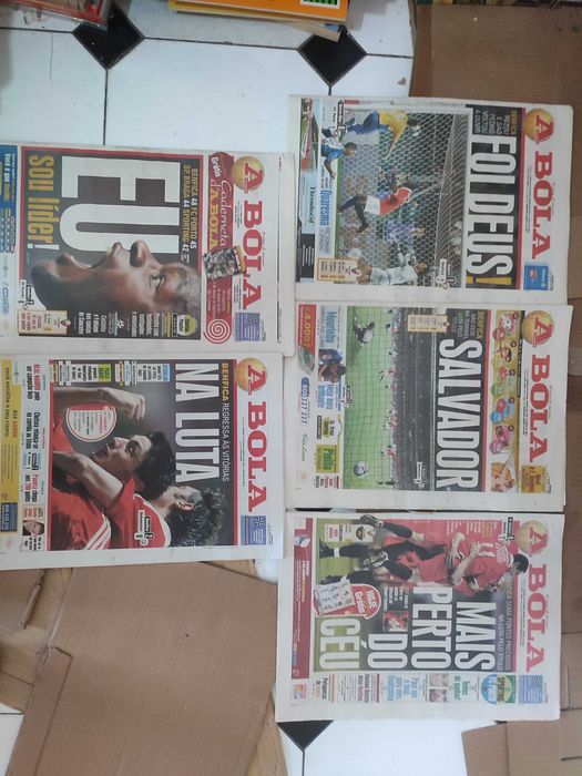 Lote 55 Jornais A Bola Anos 2003/2004/2005