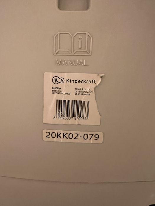 Автокрісло Kinderkraft Oneto3