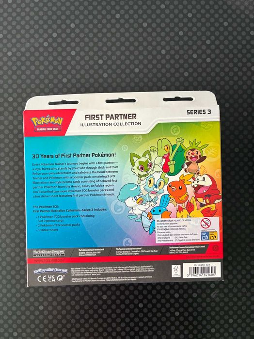 First Partner Series 3 Pokémon