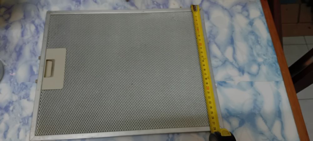 Grelha/filtro anti-gordura para exaustor